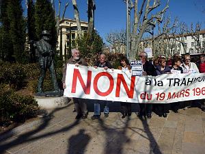 AIX EN PROVENCE NON A LA TRAHISON DU 19 MARS 1962 (28) PAR GV